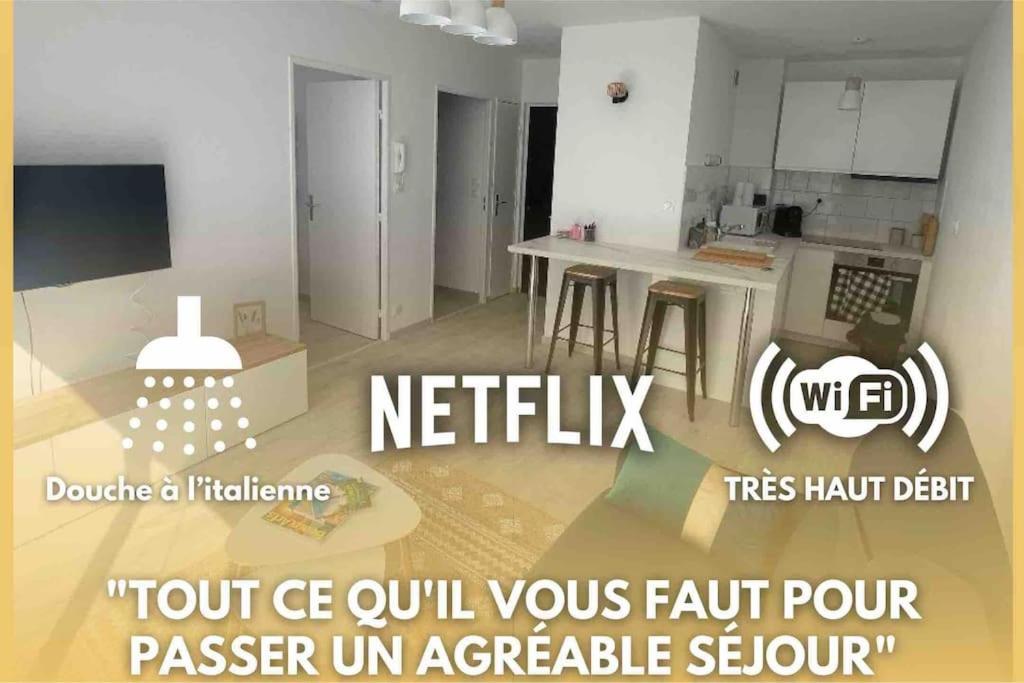 T2 Neuf En Plein Coeur De Rennes Au Bord De La Vilaine Zewnętrze zdjęcie